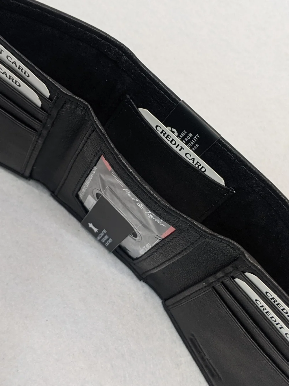Brand New • Men's Trifold Leather Wallet
